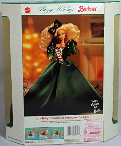 Barbie Happy Holidays - 1991 Mint In Box Ages 3+