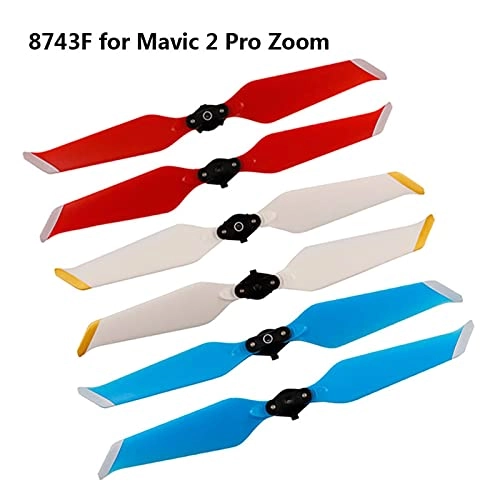 8743 - 4Pcs Low-Noise Propeller Red