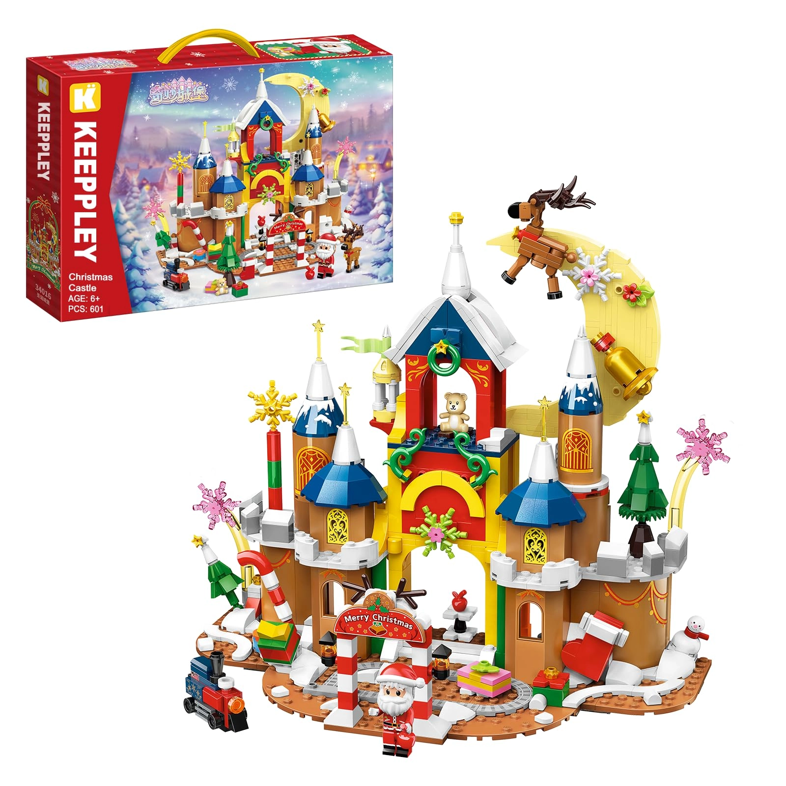 LITTLE FROGGY Christmas Castle - 601 pcs