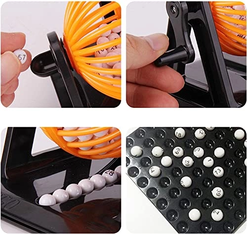 Bingo - Lucky Draw Machine 90 Balls 12 Cards