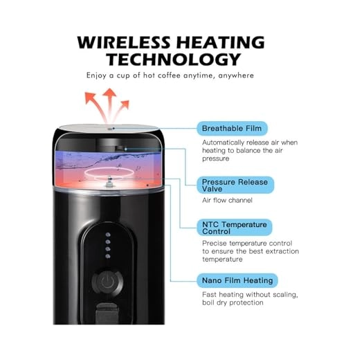 Portable Coffee Maker - 100 Milliliters القهوة المطحونة