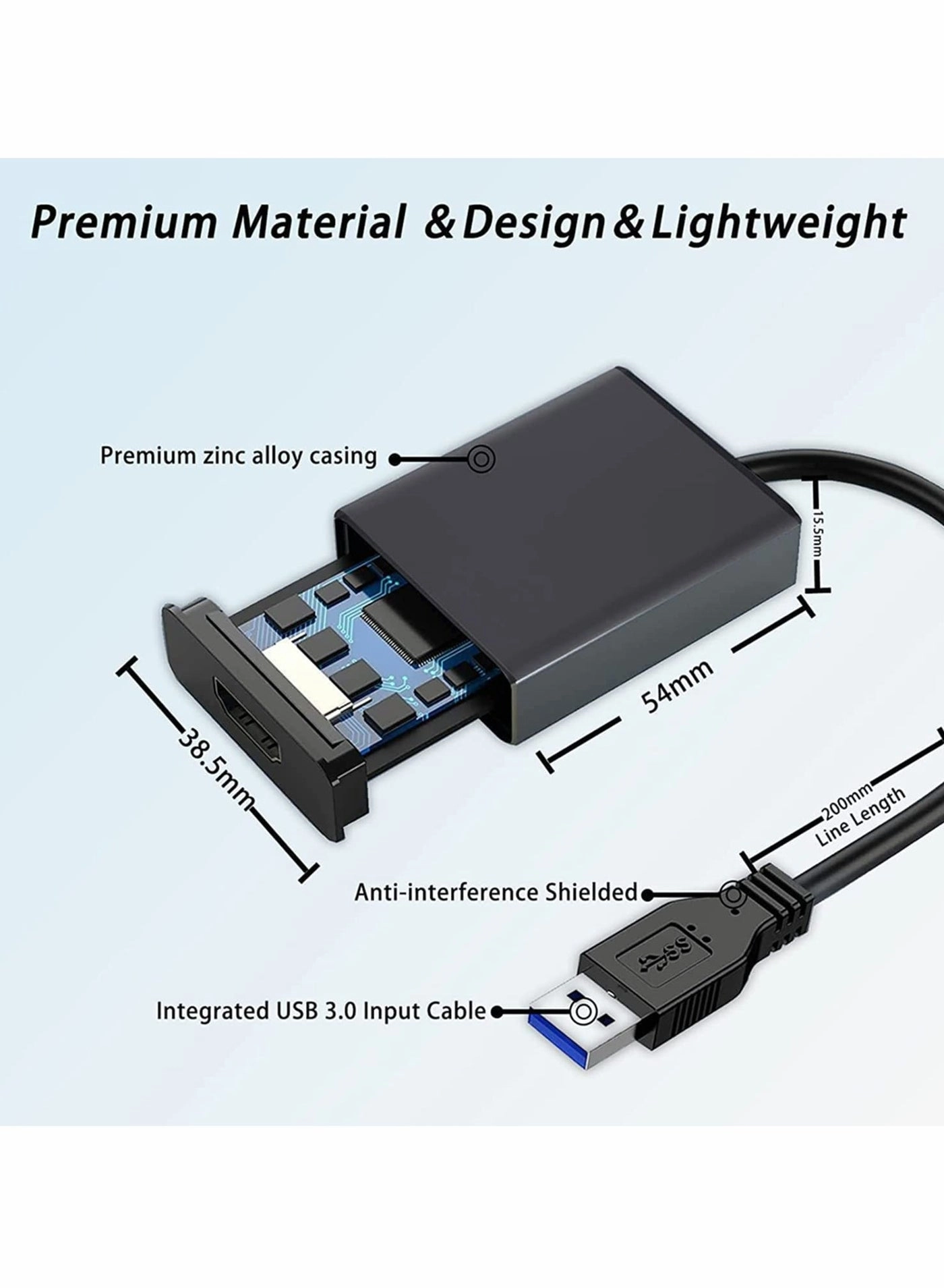 USB to HDMI Adapter - USB 3.0 1080P