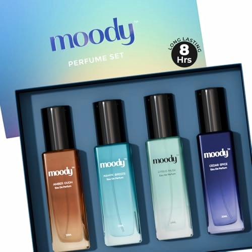 Cedar Spice - Eau de Parfum 20ml + Amber Oud - Eau de Parfum 20ml + Aquatic Breeze - Eau de Parfum 20ml + Citrus Musk - Eau de Parfum 20ml