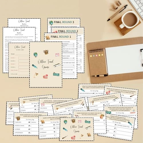 Office Party Feud - Team Building Trivia Set