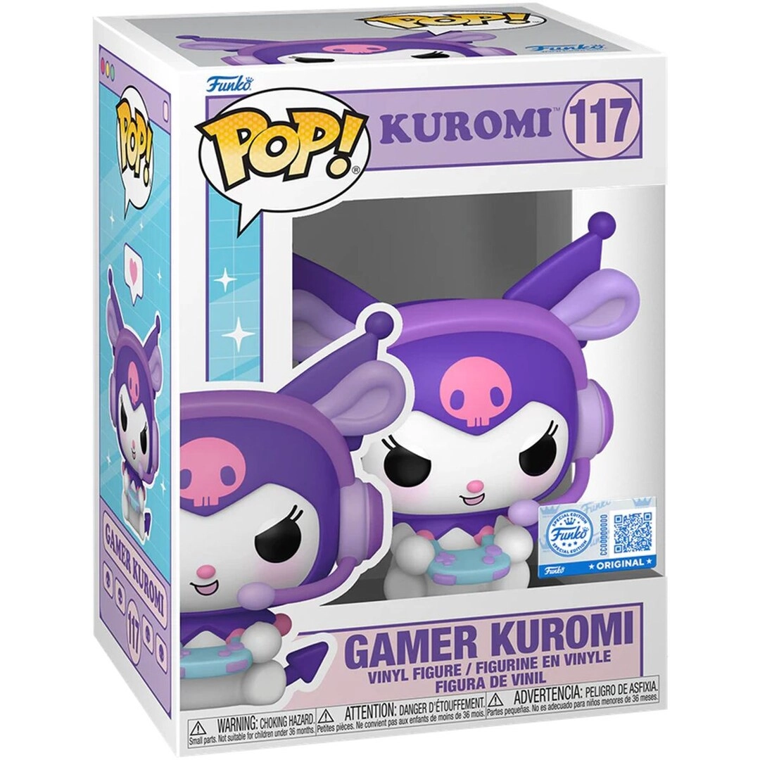 COLOR LAND CHILDRENS TOYS CENTER LLC Kuromi - Sanrio Hello Kitty and Friends (9.1 cm) (889698881463)