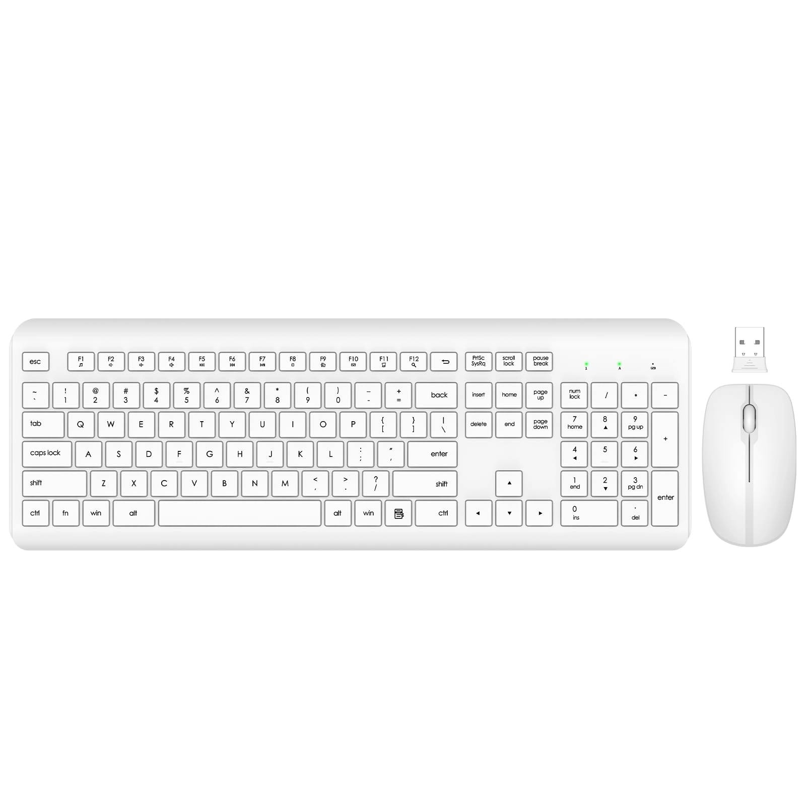 Keyboard and Mouse Combo - QWERTY Wireless