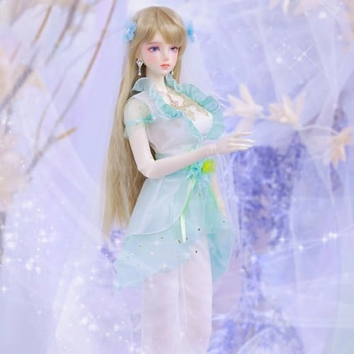 BJD Doll - 1/3 Polyvinyl Chloride Camille-blue Ages 15+