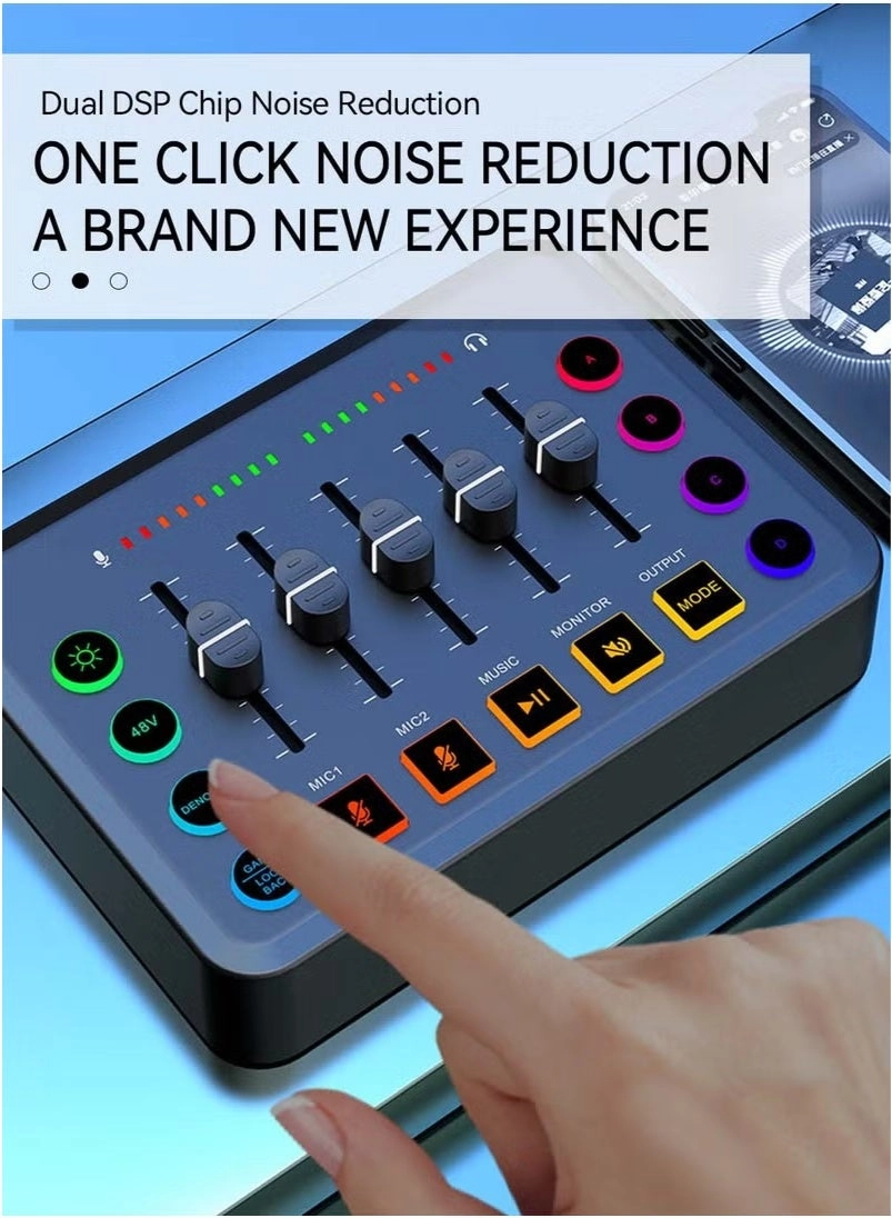 Audio Mixer - 4 channels