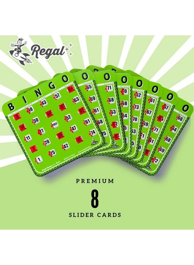 Bulk Bingo Cards - Sliding Windows Reusable Large Print