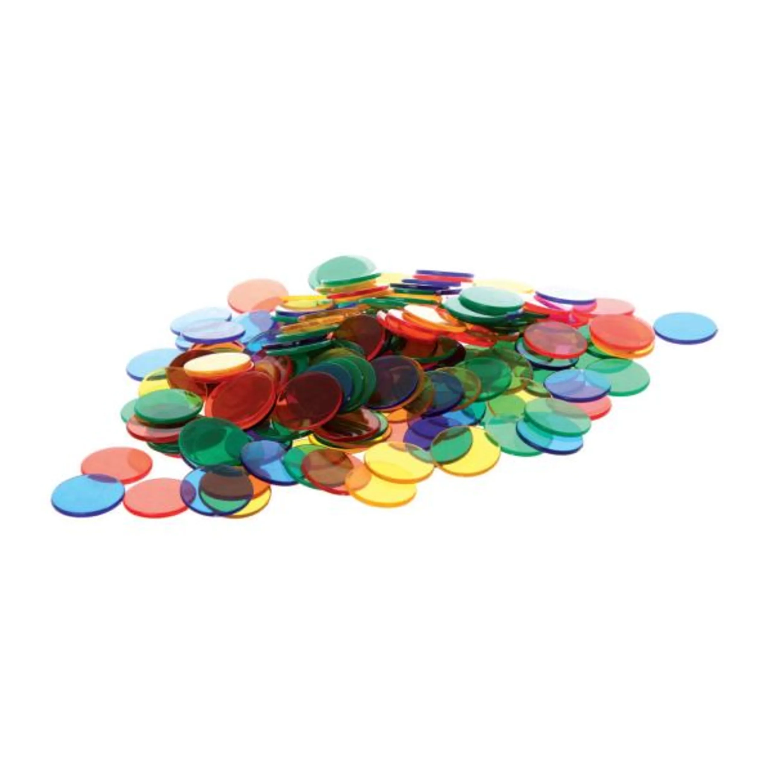 Transparent Counters - 3+ 500 pieces