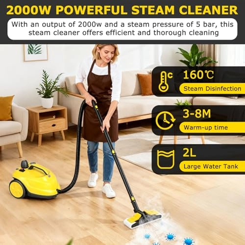 Limpiador a Vapor - 5 bar 2L