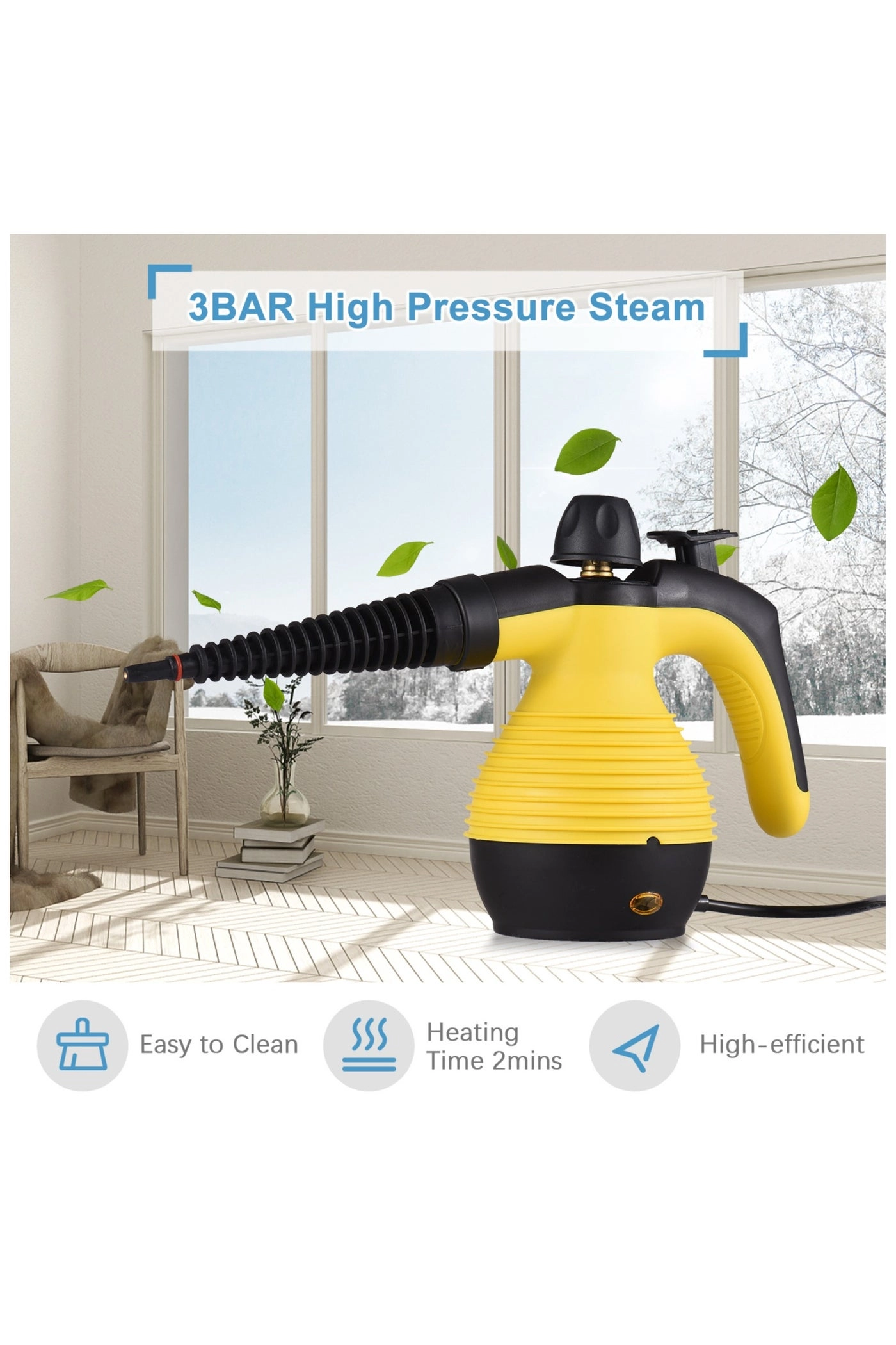 Handheld Steam Cleaner - 3.0bar 350ml