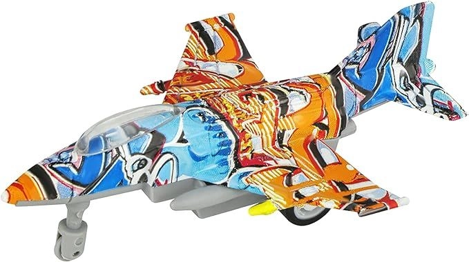 Everyday Pull Back Fighter Aircraft - 1pc