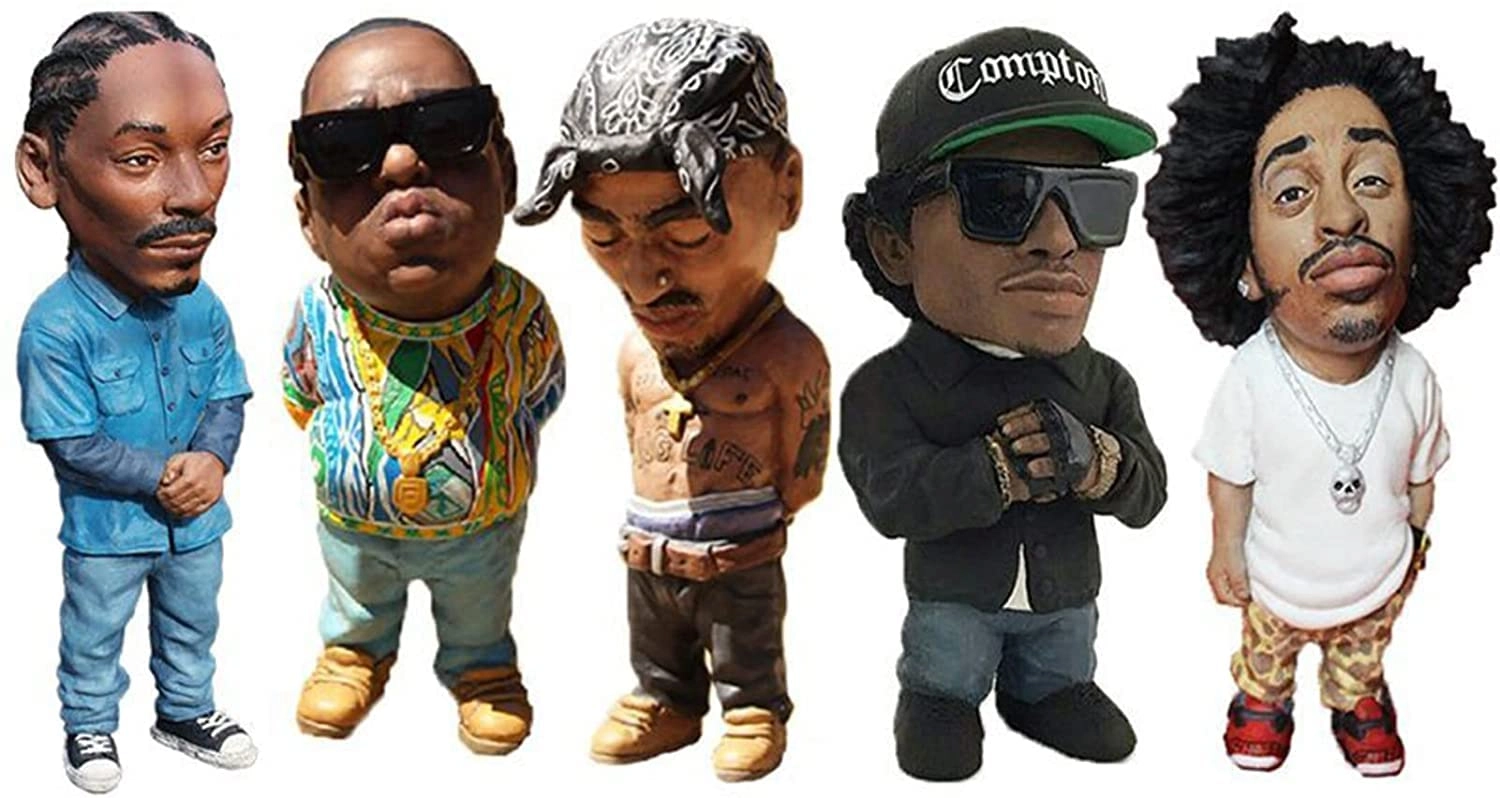 HOAZIACEHN Legend Commemorative Resin Ornaments - Metal Resin Vinyl