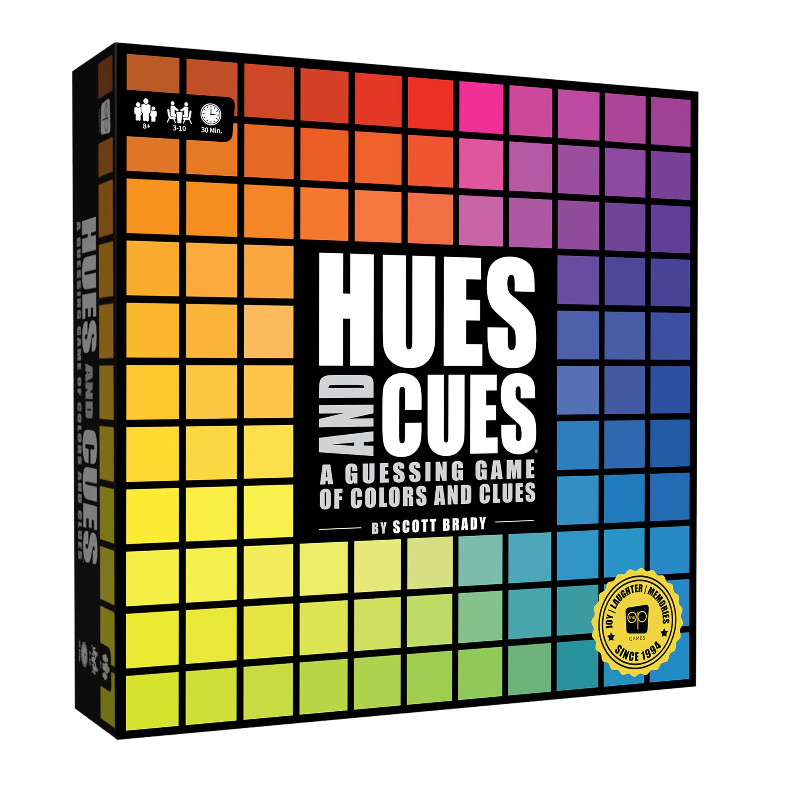 USAopoly Hues and Cues: Multicolor Party Game