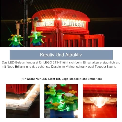 LED Light Set - Telephone Battery Powered