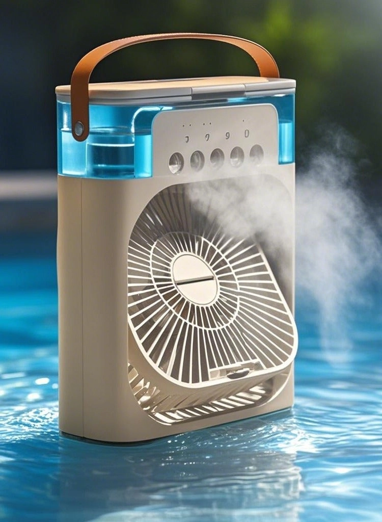 Mini Evaporative Cooler - 350ml 700ml 3 Speeds USB