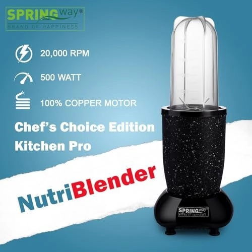 Kitchen Pro All-in-One Nutri Blender - 500W