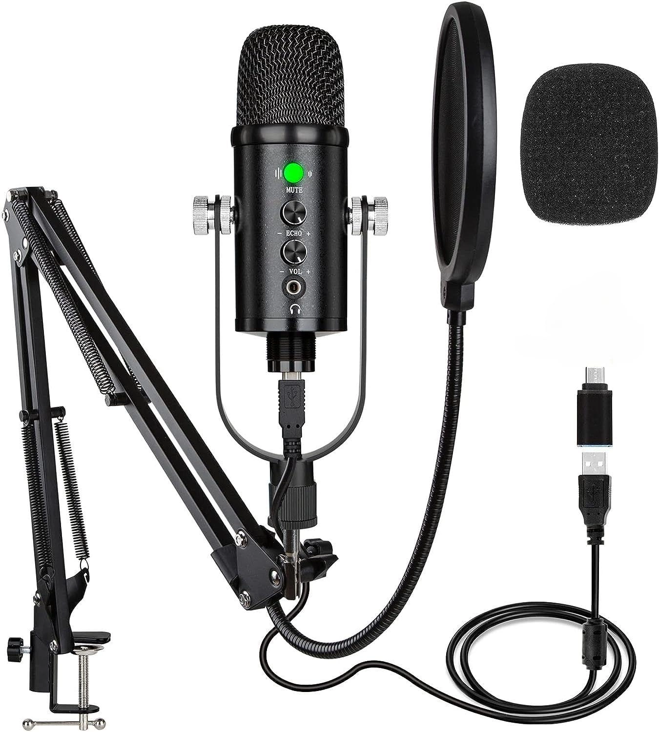 forubar BM-86PRO 3.5mm-Mini-Jack+USB Microphone