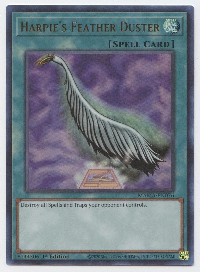Yu-Gi-Oh! Harpie's Feather Duster - MAMA-EN076