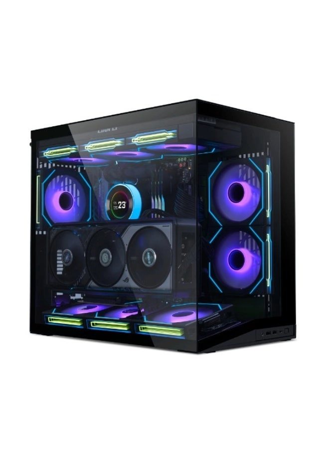 O11 Dynamic Mini V2 Flow Edition - 4mm tempered glass side panel Mid Tower