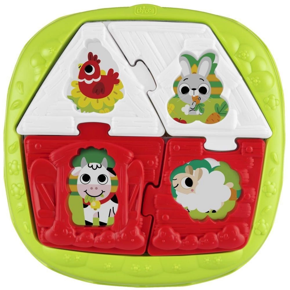 2-in-1 House & Farm Puzzle - Suitable for 1 to 3 yrs