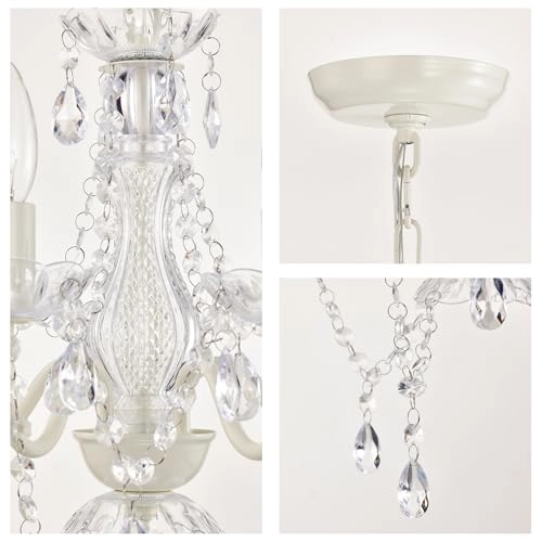 Small Crystal Chandelier - 4 Light 41cm