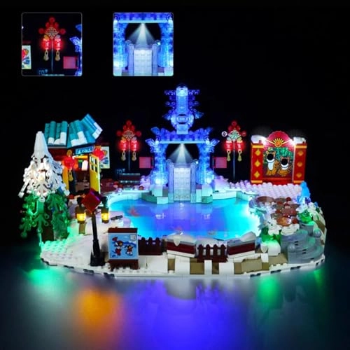 LED Light kit for LEGO New Year on Ice 80109