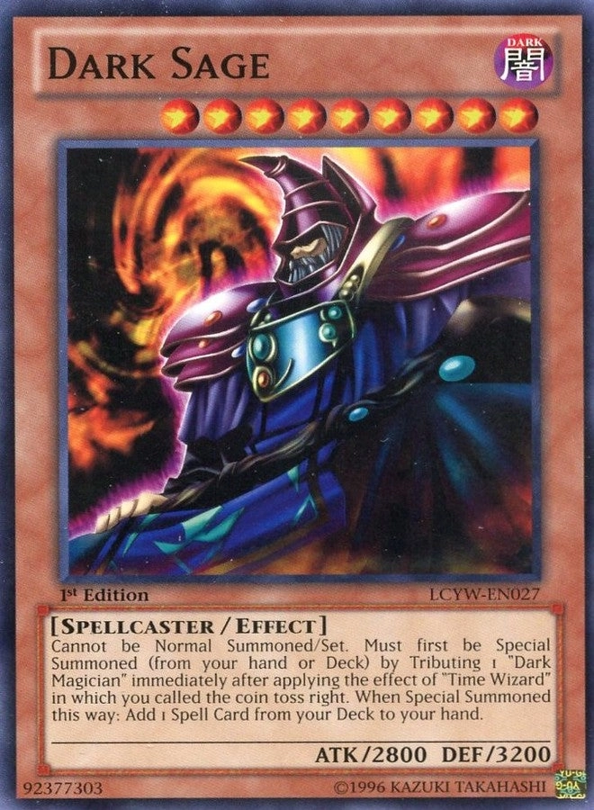 Yu-Gi-Oh! Dark Sage LCYW-EN027 1st Edition