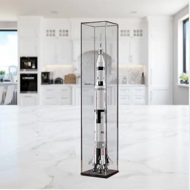 Display Case for Lego Ideas 21309 - Nasa Apollo Saturn V