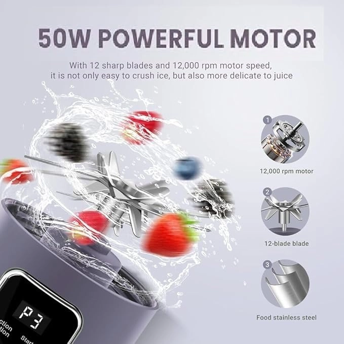 Juicer Mixer Blender - 50W 450ML