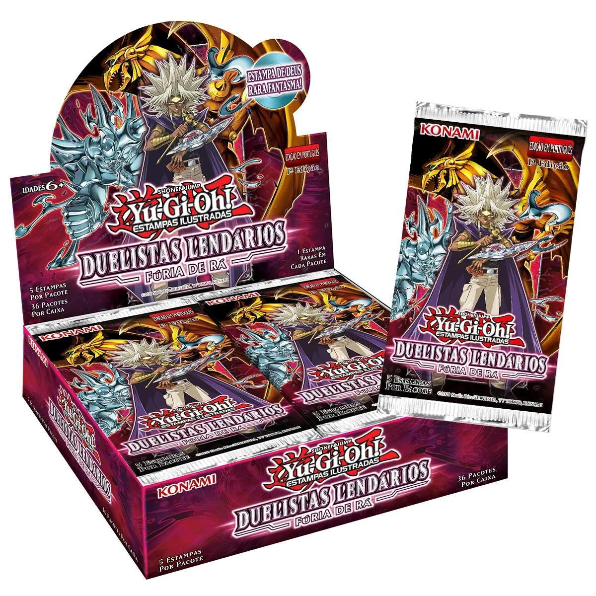 Legendary Duelists Rage of Ra Booster Box - 36 Packs of 5 Cards Each