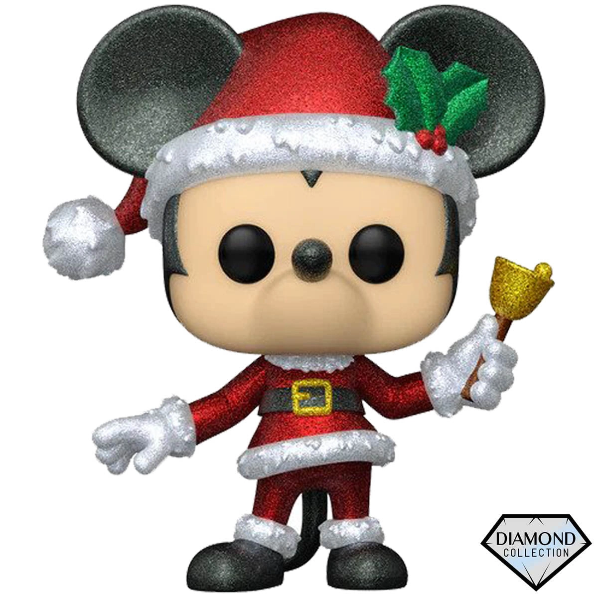 FUNKO TOYS Pop! Disney Holiday Mickey Diamond - 3.75-Inch (9.53 cm) (FU66438)