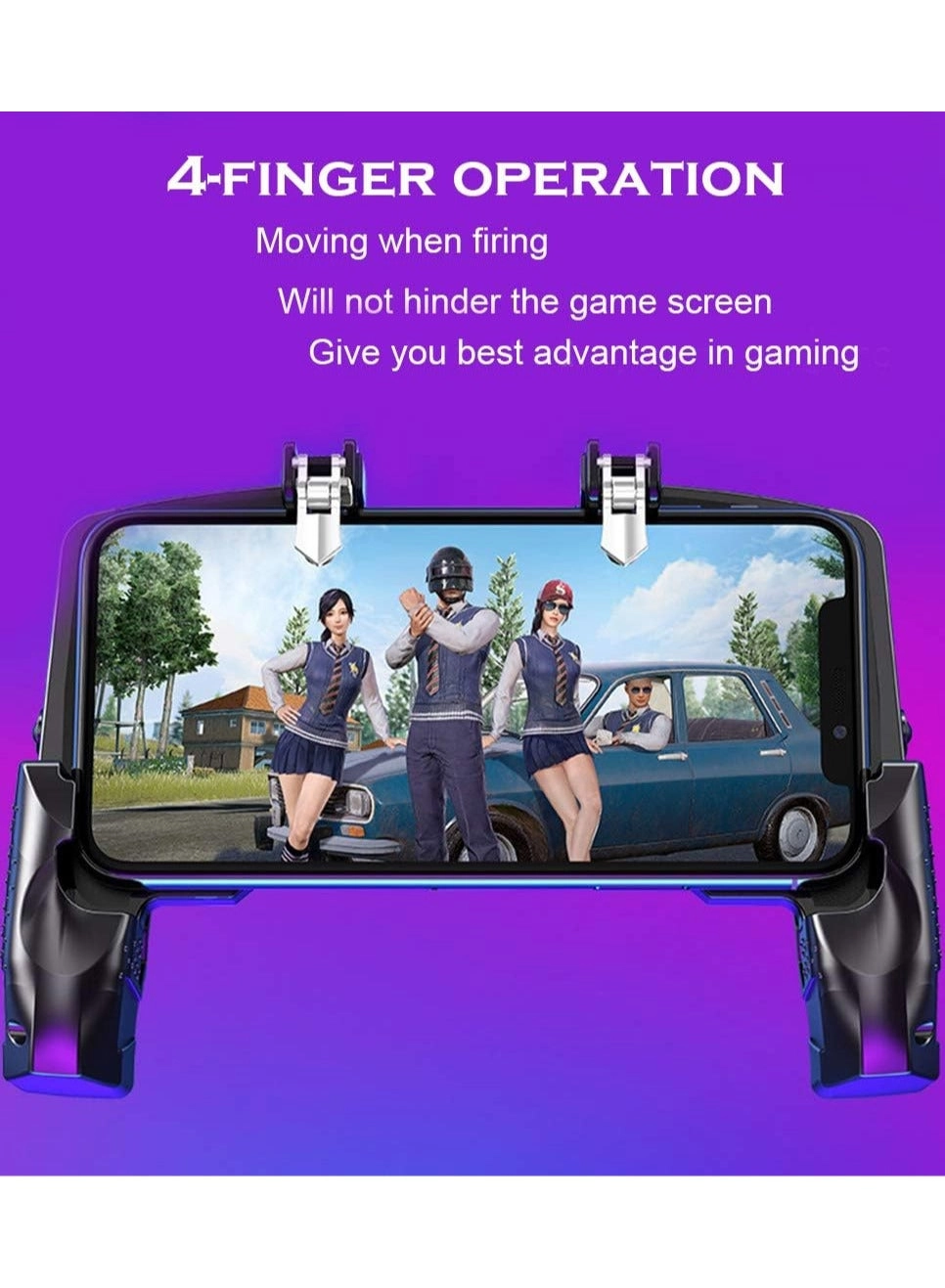 Mobile Game Controller - PUBG Mobile Call Of Duty Mobile Critical Ops Rules of Survival Knives Out Cross Fire Terminator 2 Judgment Day Survivor Royale