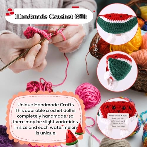 Watermelon Positive 10 cm Crochet