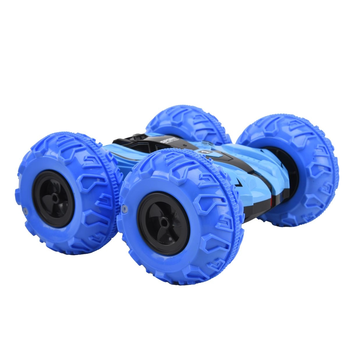 Rc Double Stunt Car - Blue 5+