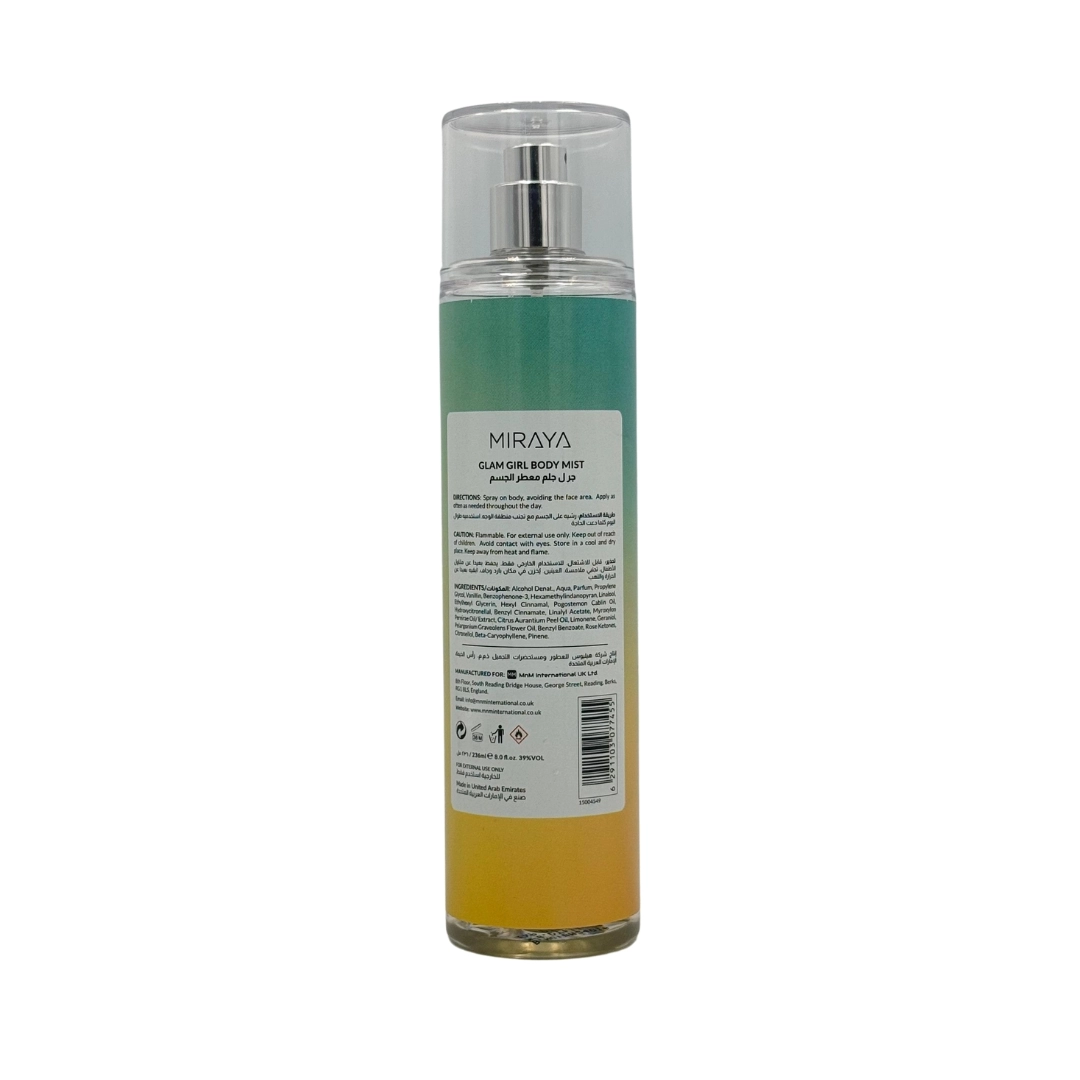 glam girl Body Mist - 236ml