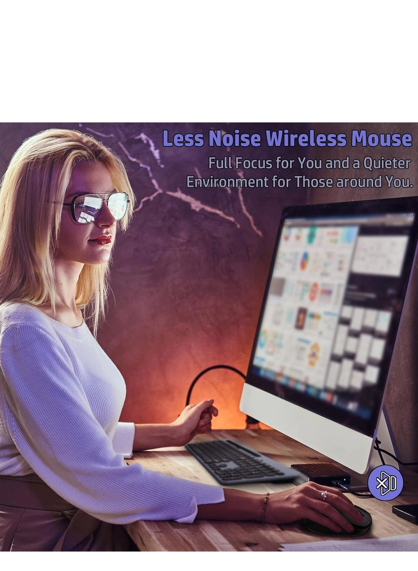 Keyboard + Mouse - 2.4G Bluetooth