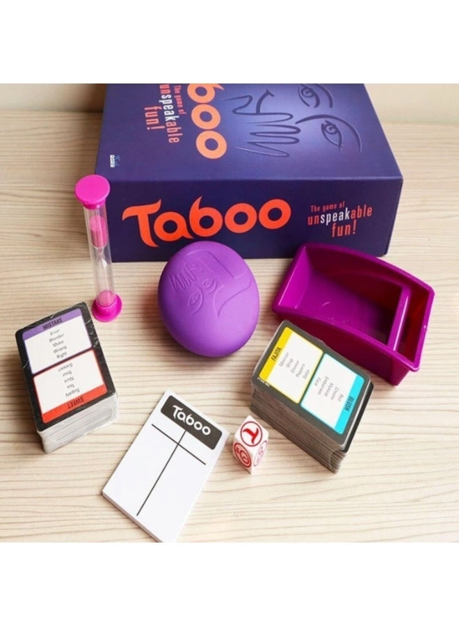 Quesera Taboo - Ages 13+ 260 Cards