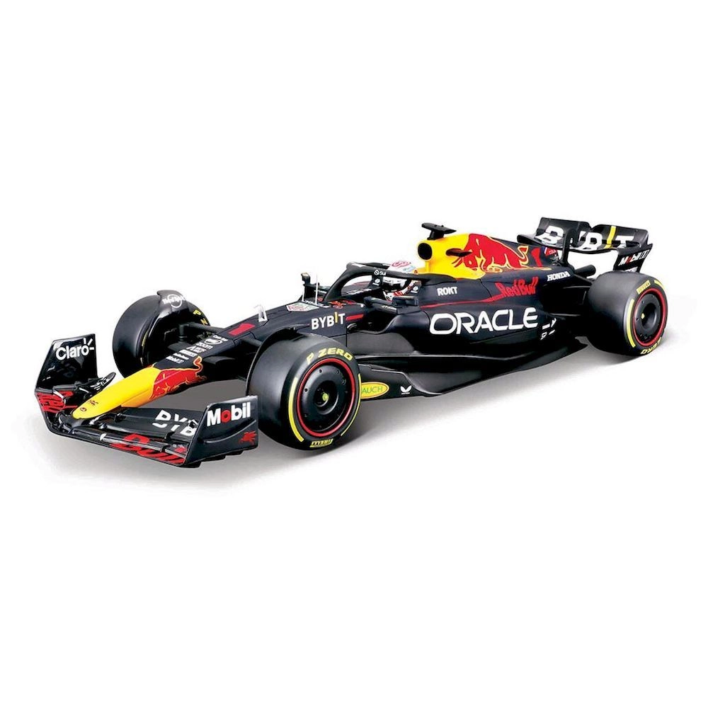 BBURAGO Oracle Red Bull Racing RB19 Max Verstappen #1 2023 with Figure - 1:18