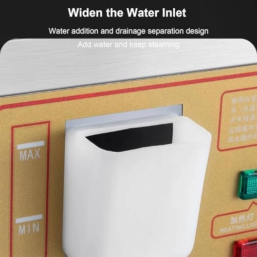 Electric Steamer - 2/4/6-Hole Commercial 30~110°C