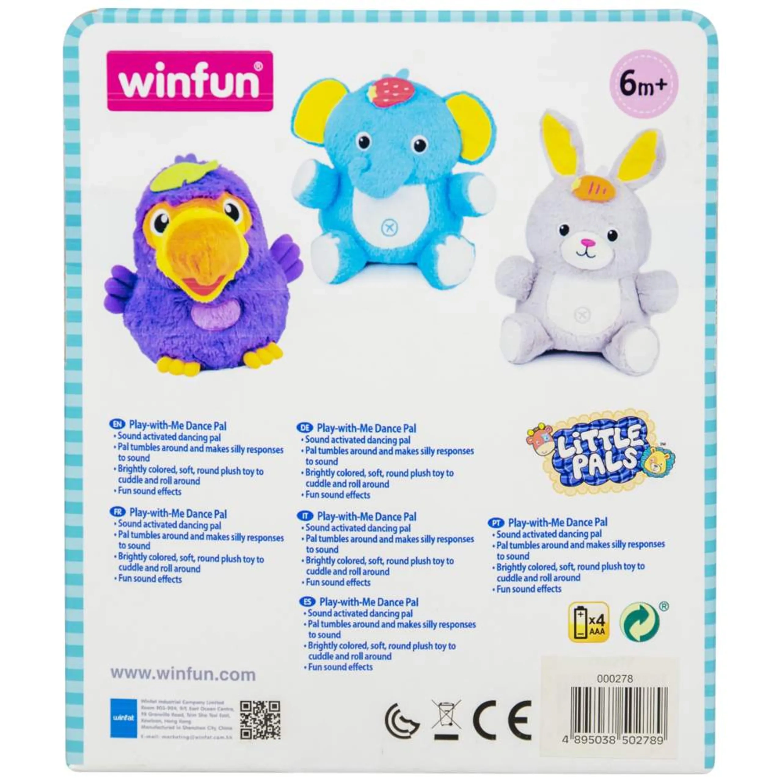 Play With Me Dance Pal - Bunny 6 months+