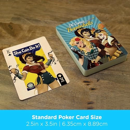 DC Bombshells Playing Cards