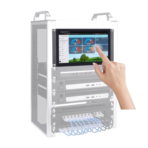 LCD Touch Screen 3U Rack Mount Monitor - DP-0100 9 Inches 1280x720