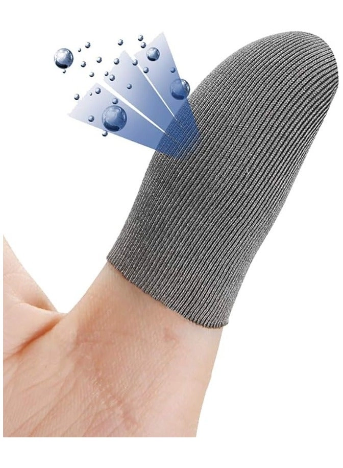 PROMASS Finger Sleeve - Silver Fiber Anti-Sweat For iPhone/iPad/Android