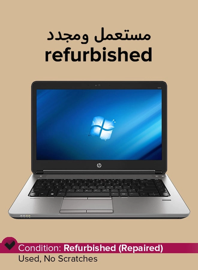 (Renewed) PROBOOK 640 G1 - 14'' Core i5-4200M 8GB DDR3 256GB SSD