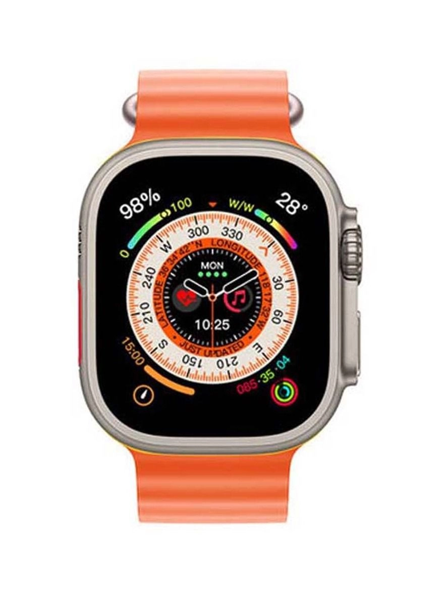 Smart Watch Ultra + Leather Wallet