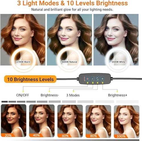 Phone Ring Light - 8''