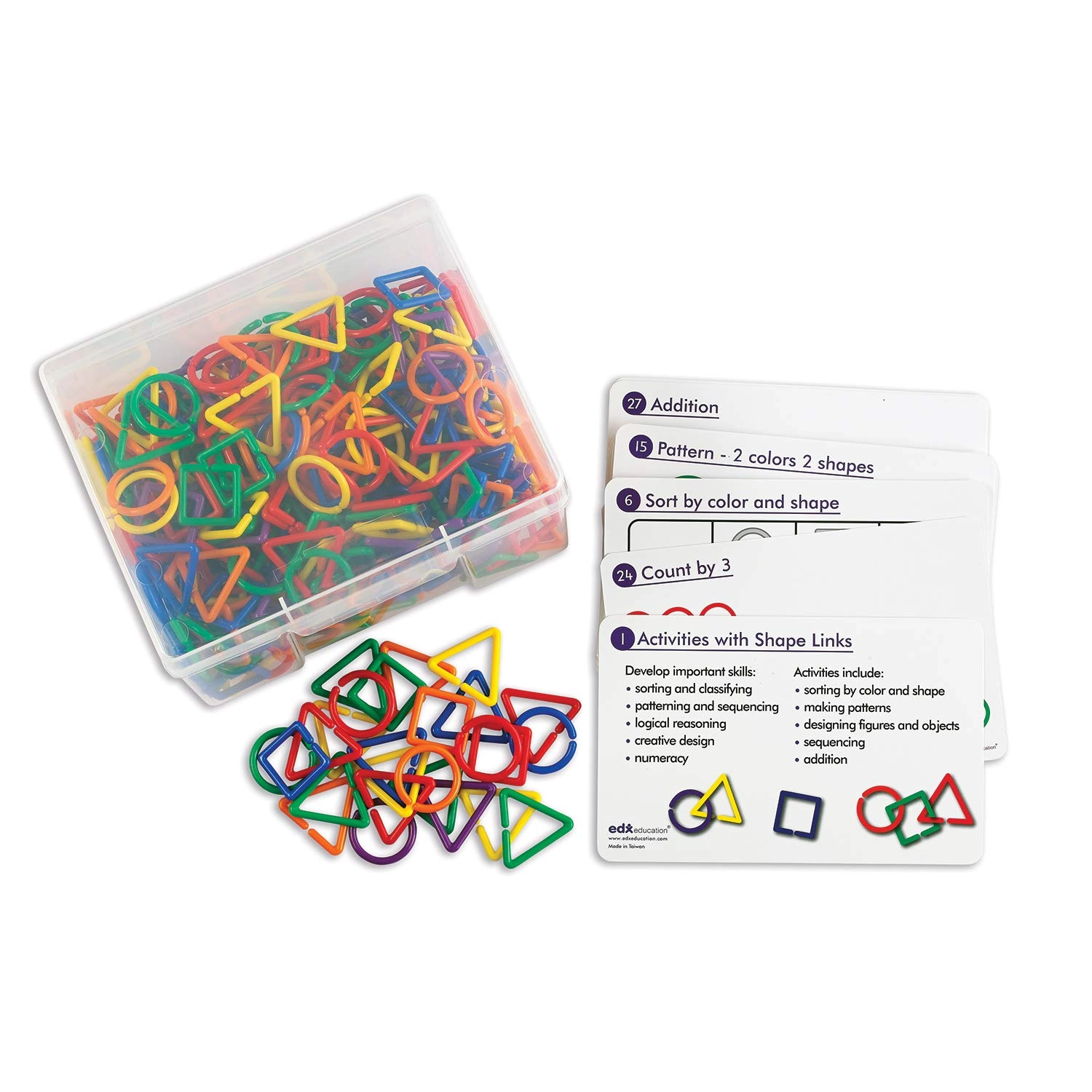 Shape Links Activity Set - 360 pieces