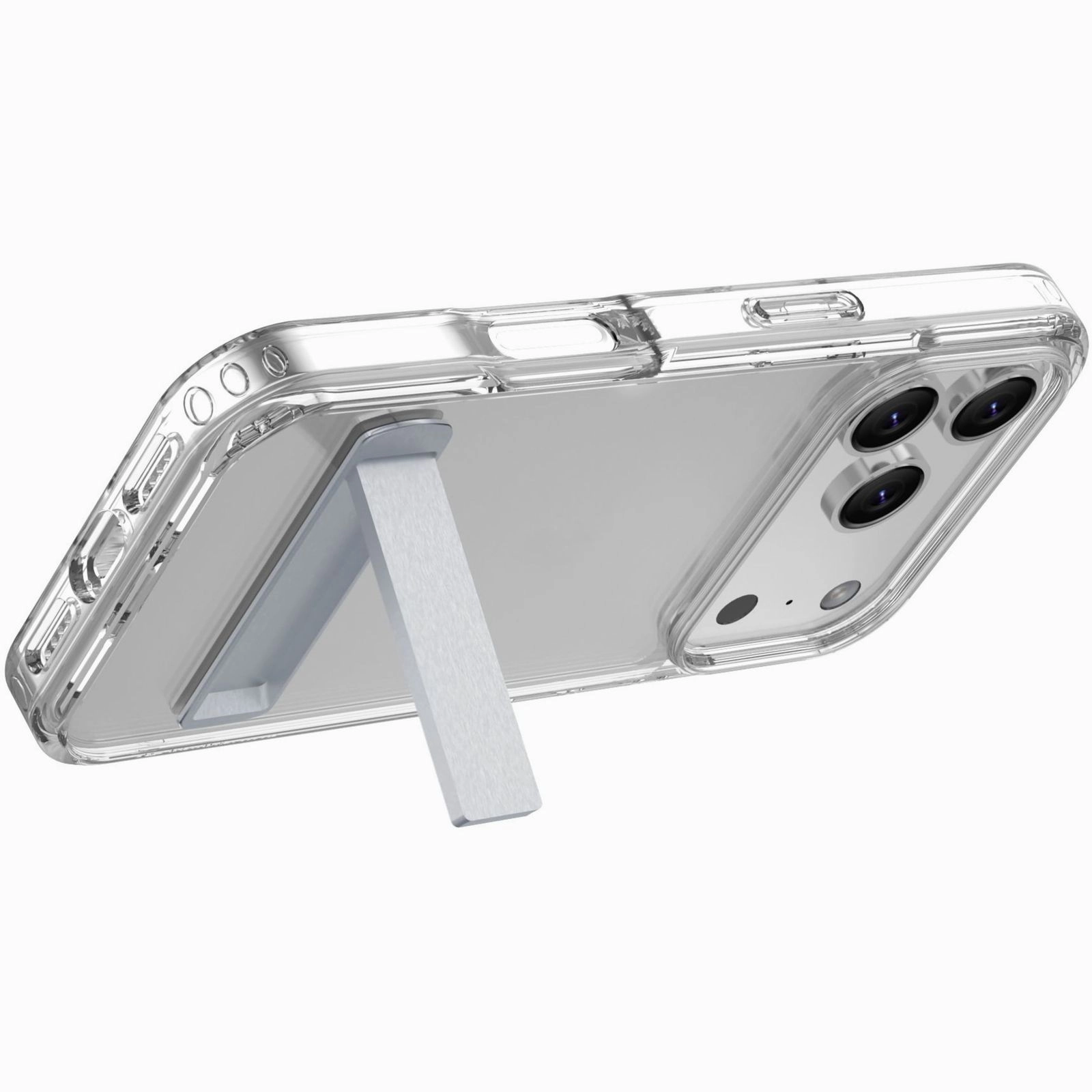 Clear Stand Back Cover Mobile Case with MagSafe for iPhone 17 Pro Max